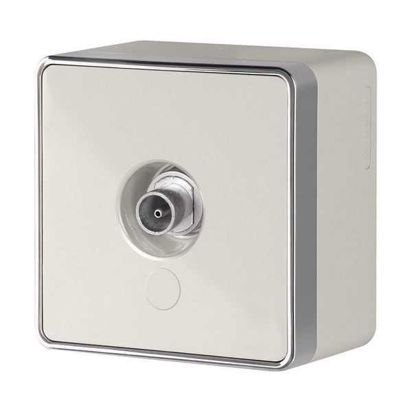 ТВ-розетка оконечная Gallant (слоновая кость) (a051556) Werkel Накладные механизмы Gallant слоновая кость W5083003-37994