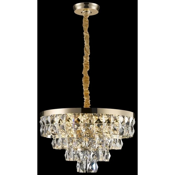Подвесная люстра хрусталь Wertmark Cassia WE102.12.303-71481