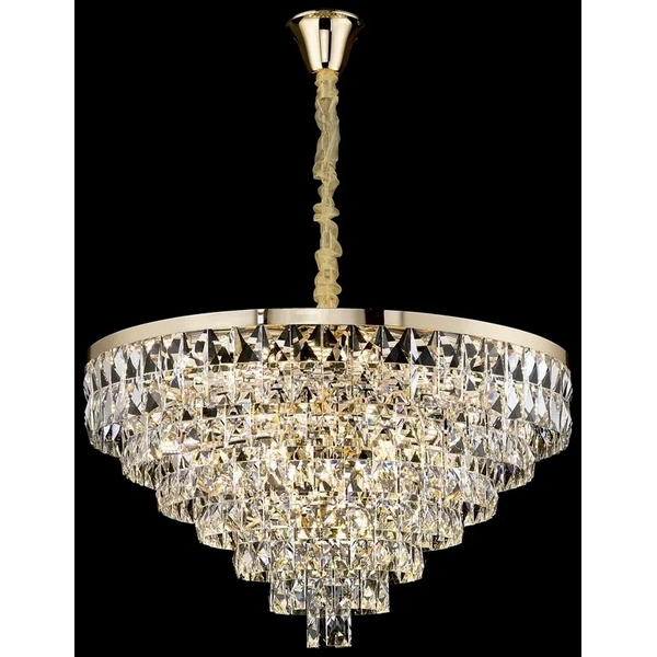 Подвесная люстра хрусталь Wertmark Cassia WE102.28.303