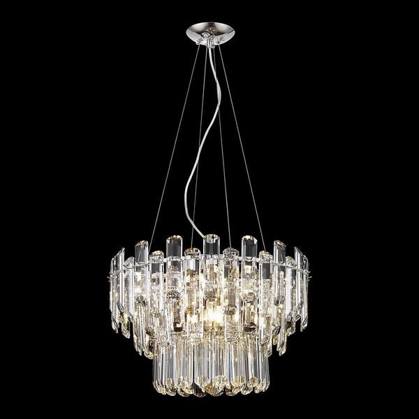 Подвесная люстра хрустальная Wertmark Lazzara WE107.09.103-04341