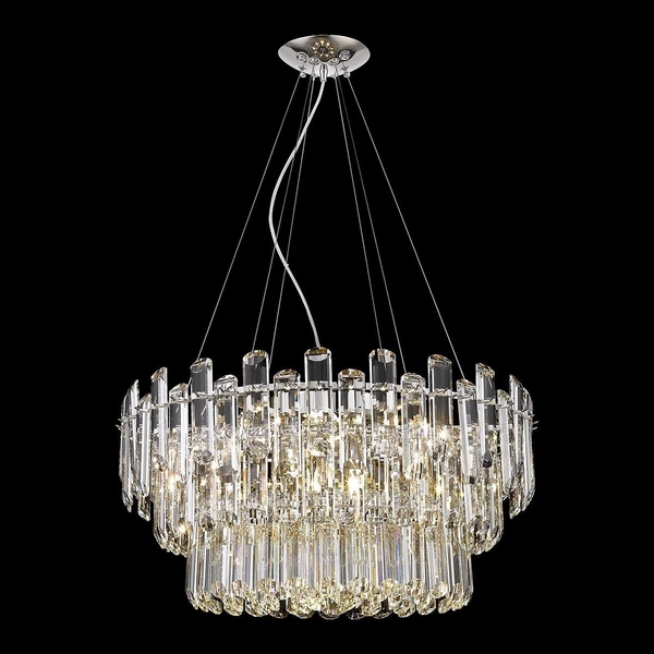 Подвесная люстра хрустальная Wertmark Lazzara WE107.12.103-66126