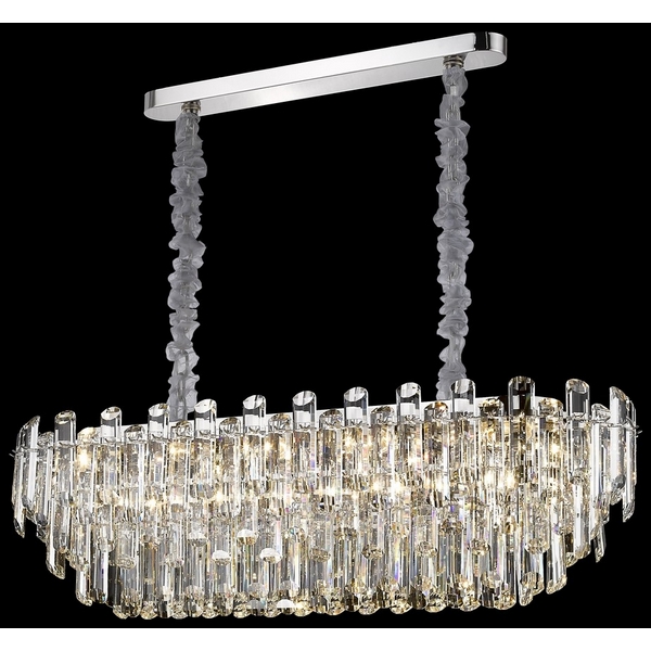 Подвесная люстра хрустальная Wertmark Lazzara WE107.15.103-52666