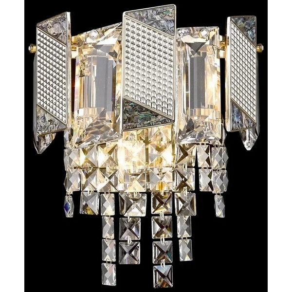 Настенный светильник хрустальный Wertmark Malvina WE114.02.301-02921