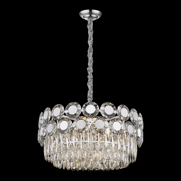 Подвесная люстра хрустальная Wertmark Claudia WE134.12.103-88649