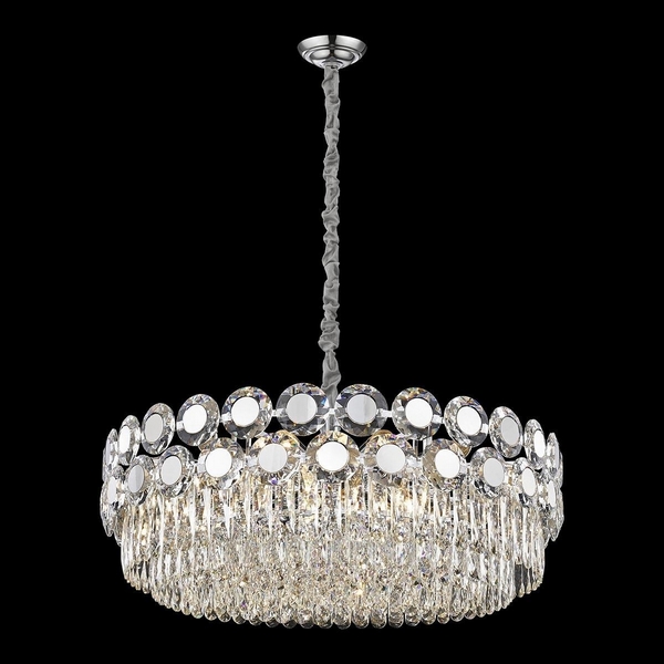 Подвесная люстра хрустальная Wertmark Claudia WE134.25.103-75709