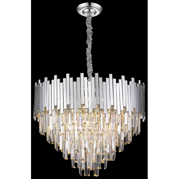 Подвесная люстра хрустальная Wertmark Calogera WE137.14.103-85658