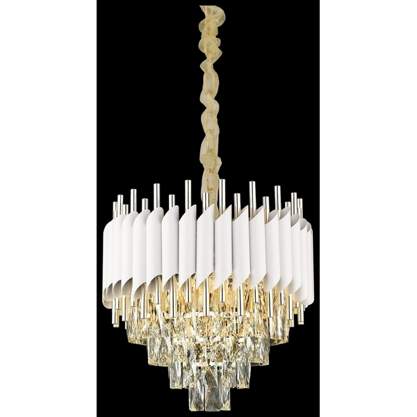 Подвесная люстра хрустальная Wertmark Cartuccia WE138.09.003-91998