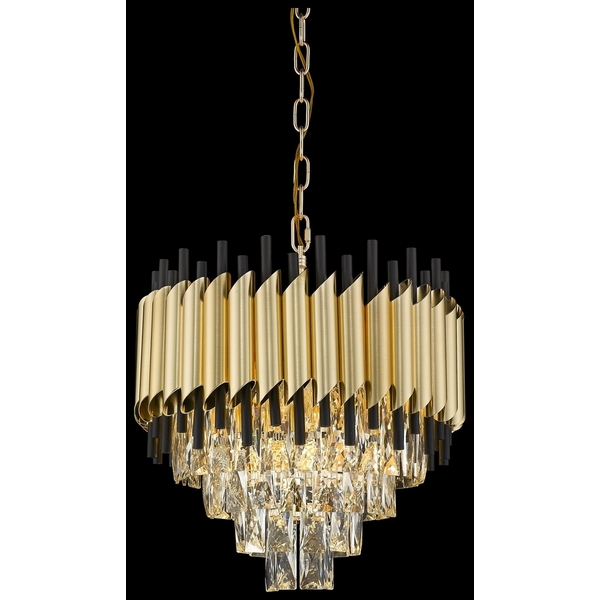 Подвесная каскадная люстра Wertmark Cartuccia WE138.09.403-00650