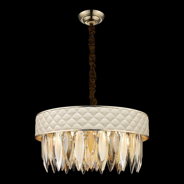 Подвесная люстра хрустальная Wertmark Ornella WE143.13.303