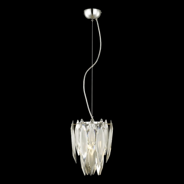 Каскадный подвесной светильник хрустальный Wertmark Orlanda WE144.01.103-91203