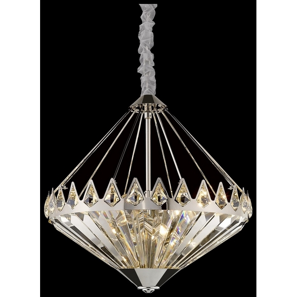 Подвесная люстра хрустальная Wertmark Leoncia WE146.12.203-04341