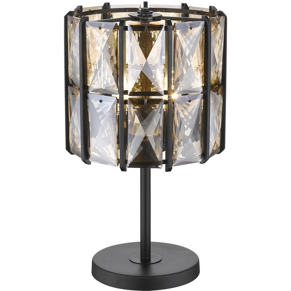 Настольная хрустальная лампа Wertmark Karlin WE148.04.024