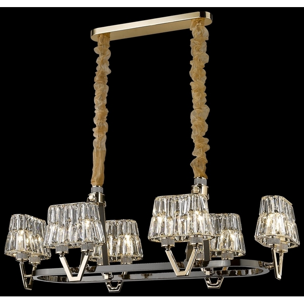 Подвесная люстра хрустальная Wertmark Viola WE152.12.323-64571