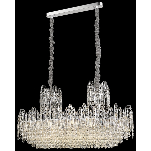 Подвесная люстра хрусталь Wertmark Marcella WE154.10.123