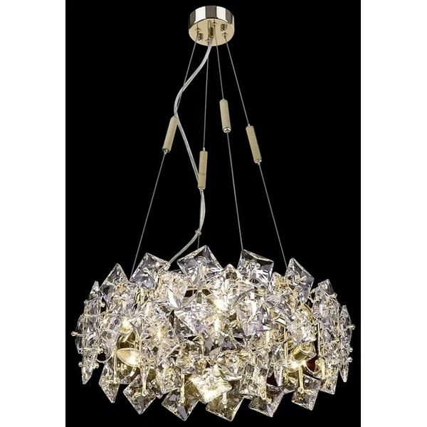 Люстра подвесная хрустальная Wertmark Norma WE155.06.303