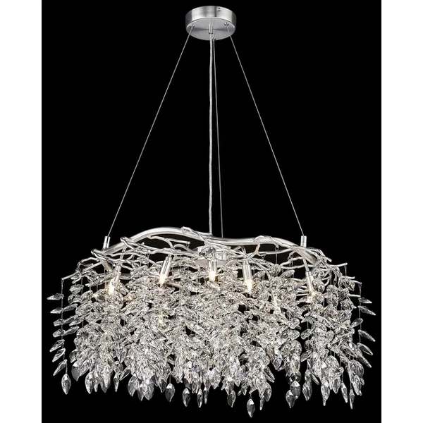 Люстра хрустальная подвесная Wertmark Damiana WE184.10.203-00650