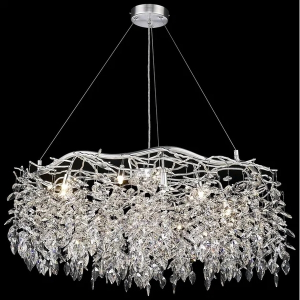Люстра хрустальная подвесная Wertmark Damiana WE184.12.203-63862