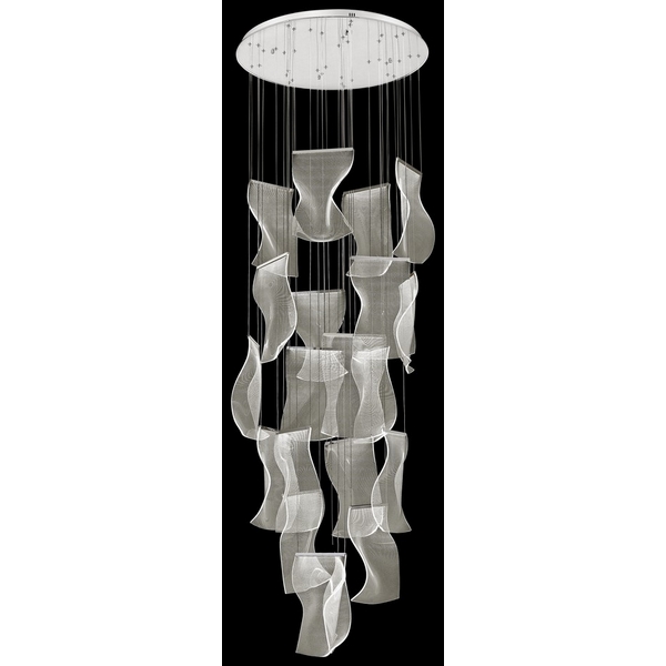 Каскадный подвесной светильник светодиодный Wertmark Hanna WE451.20.103-34443