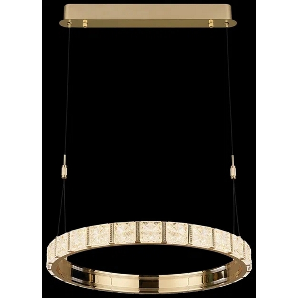 Светильник подвесной светодиодный с ПДУ Wertmark Vera WE458.01.323 кольцо