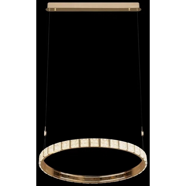 Светильник подвесной светодиодный с ПДУ Wertmark Vera WE458.01.343 кольцо