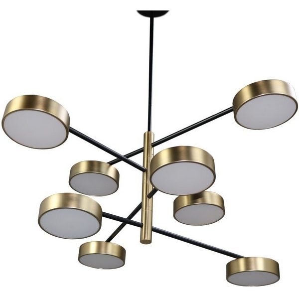 Потолочная светодиодная люстра на штанге Zortes Lunar ZRS.01243.08-20783